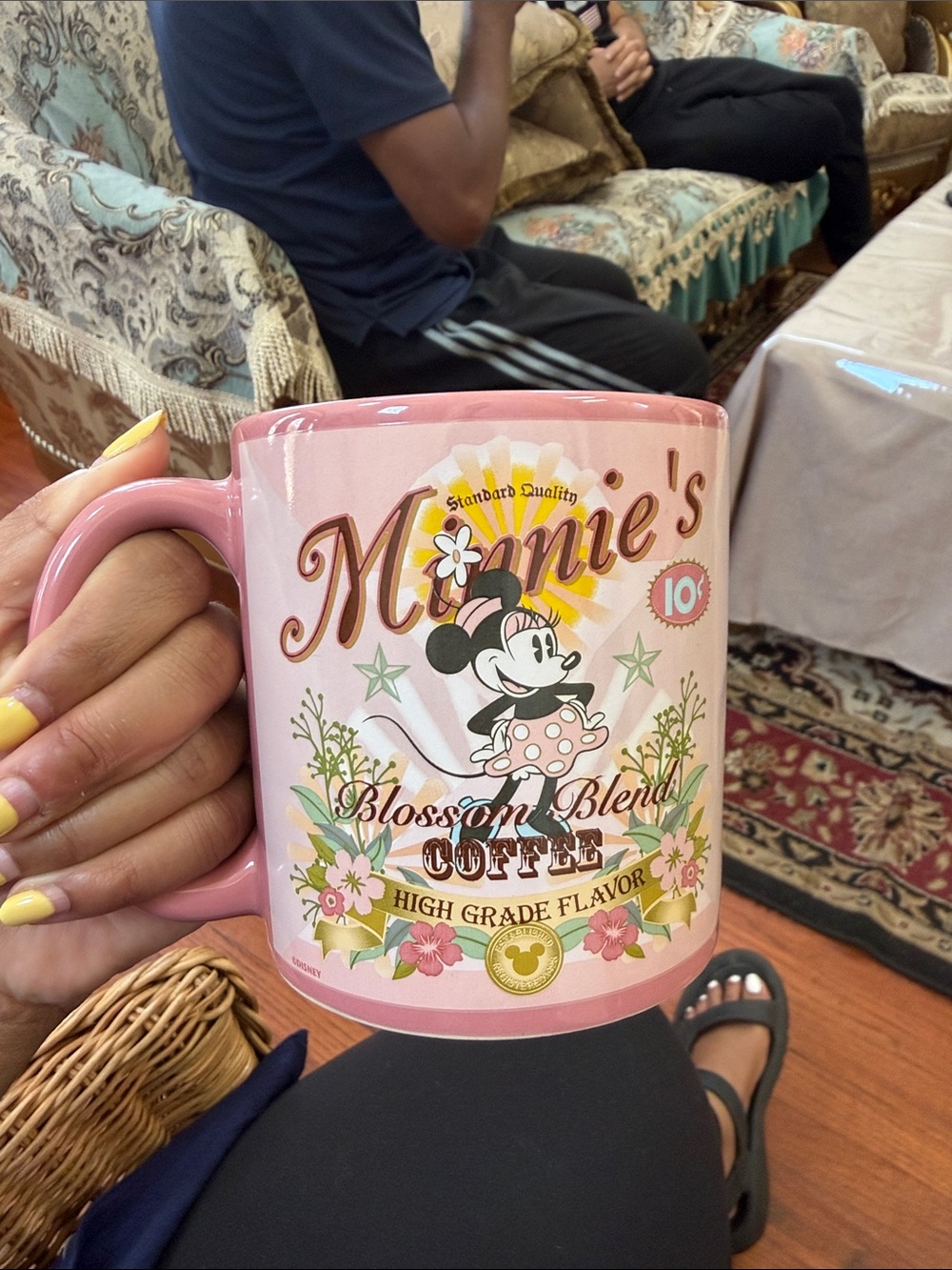 Minnie Mouse Pink Blossom Blend Coffee Mug - Disney Style